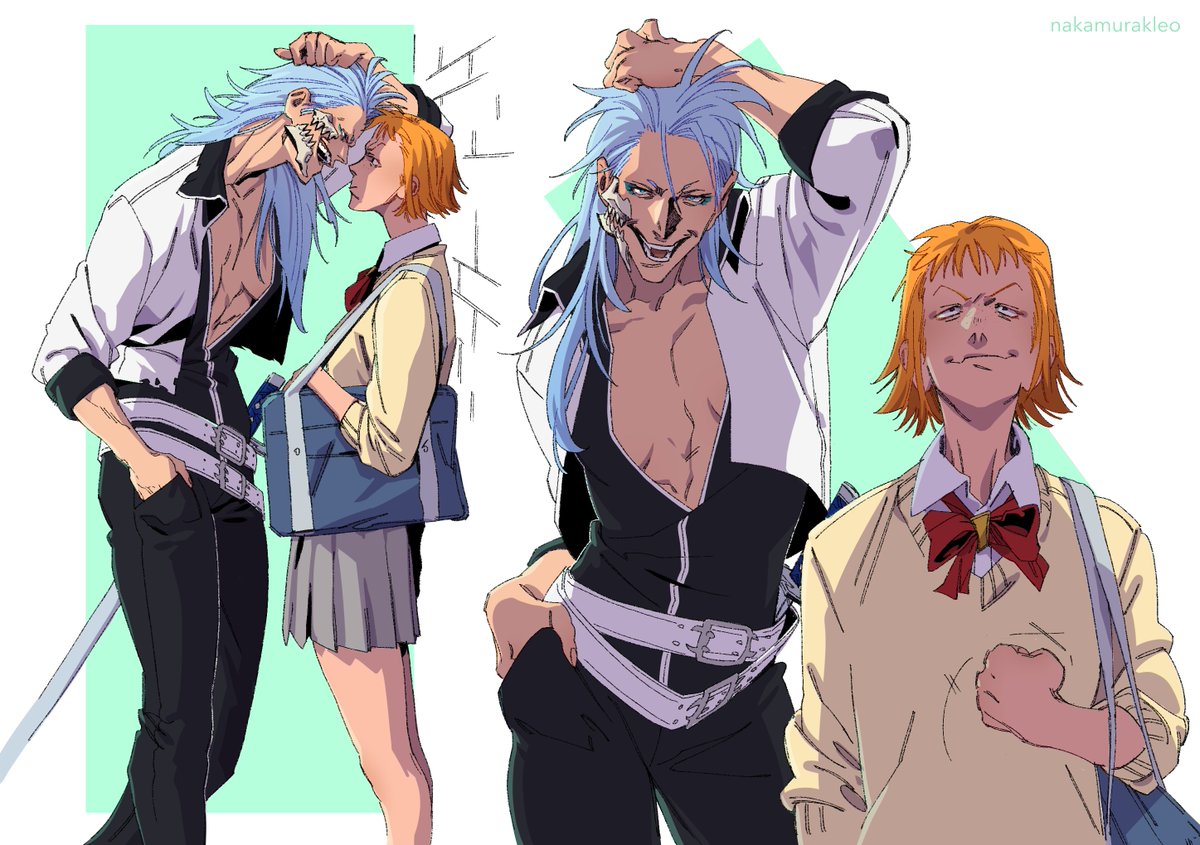 что он в каноне не так докапывался #bleach ; grimmichi ; fem!kurosaki ichig...