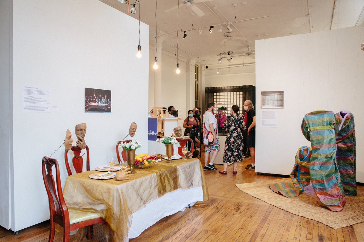 the_clemente's tweet photo. Puppets of New York: Downtown at The Clemente opened this past Wednesday! Curated by Leslee Asch and Monxo Lopez in partnership w @museumofcityny ๐ญ this #puppetweeknyc our galleries are open late! Donโt miss it while youโre catching anyone of @puppetfringenyc shows ๐ @TeatroSEA https://t.co/NSU2QW0reT