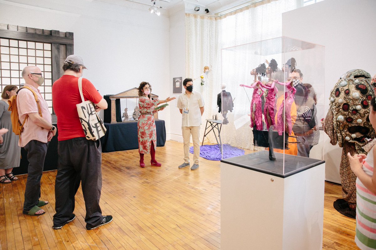 the_clemente's tweet photo. Puppets of New York: Downtown at The Clemente opened this past Wednesday! Curated by Leslee Asch and Monxo Lopez in partnership w @museumofcityny ๐ญ this #puppetweeknyc our galleries are open late! Donโt miss it while youโre catching anyone of @puppetfringenyc shows ๐ @TeatroSEA https://t.co/NSU2QW0reT
