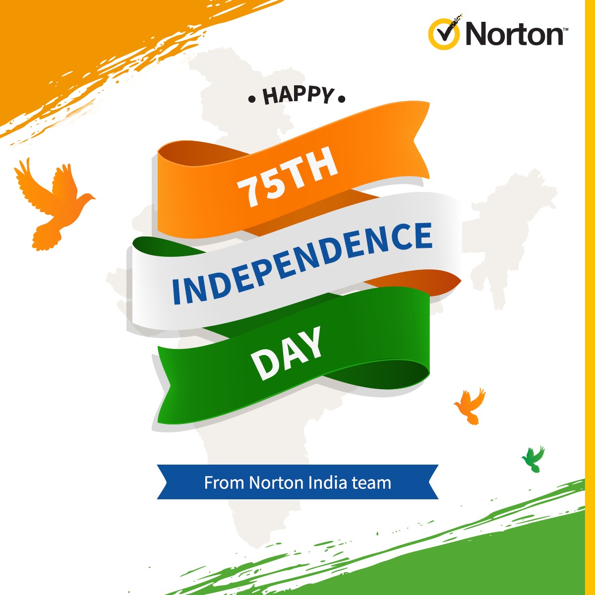 kshikbasu's tweet photo. Freedom from computer viruses, malware, spyware...
Celebrate Independence day with Norton. Happy Independence Day. @Norton #nortonlifelock https://t.co/pibR7P3QVq