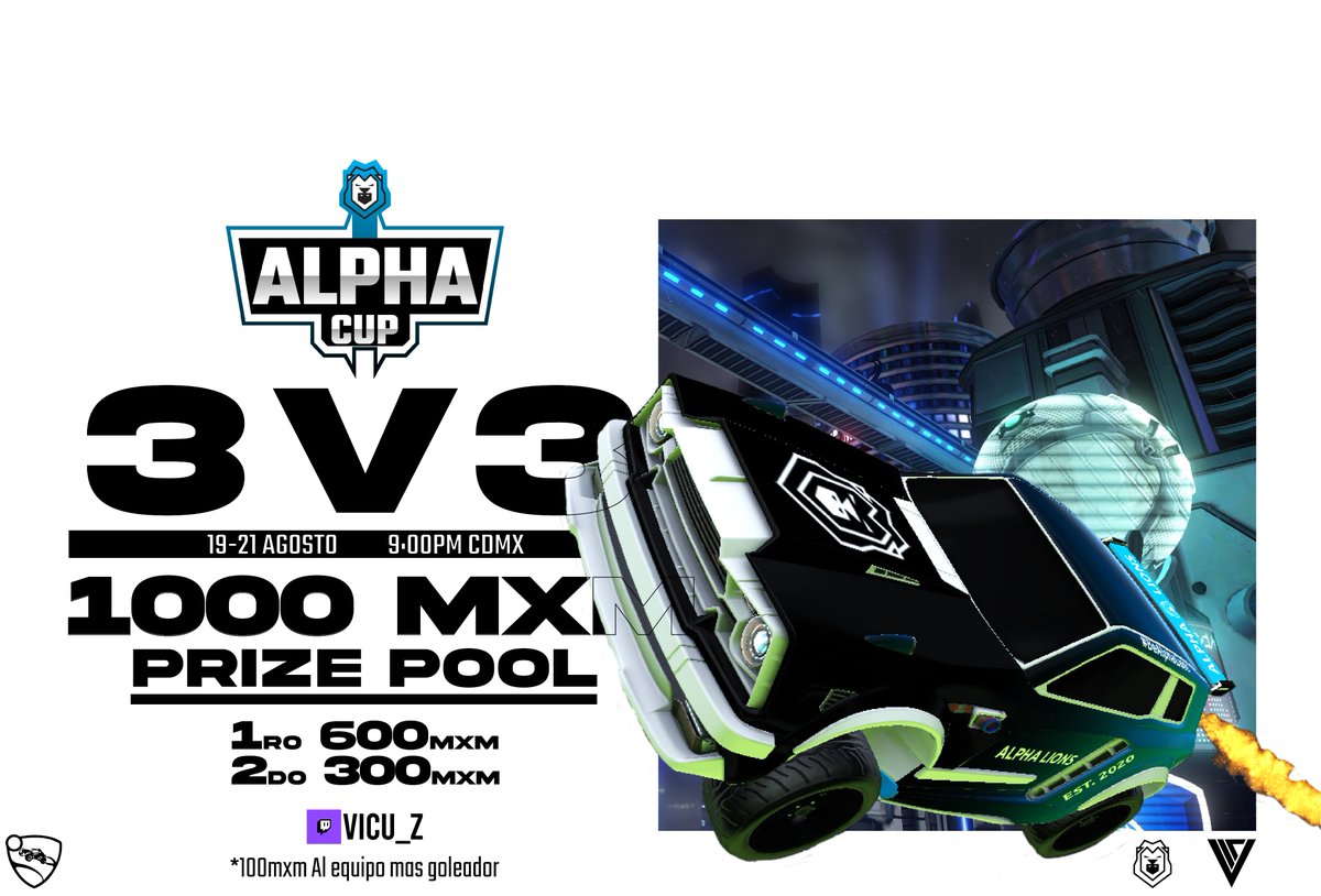 ¿No te inscribiste aún al torneo?😨¡No te preocupes! Se han extendido las fechas de inscripción de la ALPHA CUP🥳. Además, se han incrementado los premios, ¿Qué esperas?🤑
Entra al discord y sigue todos los pasos para inscribir a tu equipo✅
discord.gg/mmFHhSGg

#BeAlphaLions