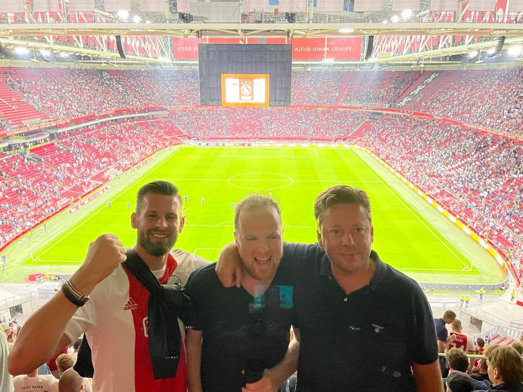 GTekelenburg's tweet photo. Boys are back in town #AJAne https://t.co/z2lnwtq413