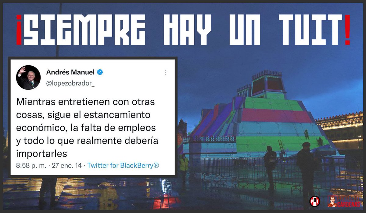 No hay duda que AMLO del pasado sería el mejor opositor al AMLO del presente.