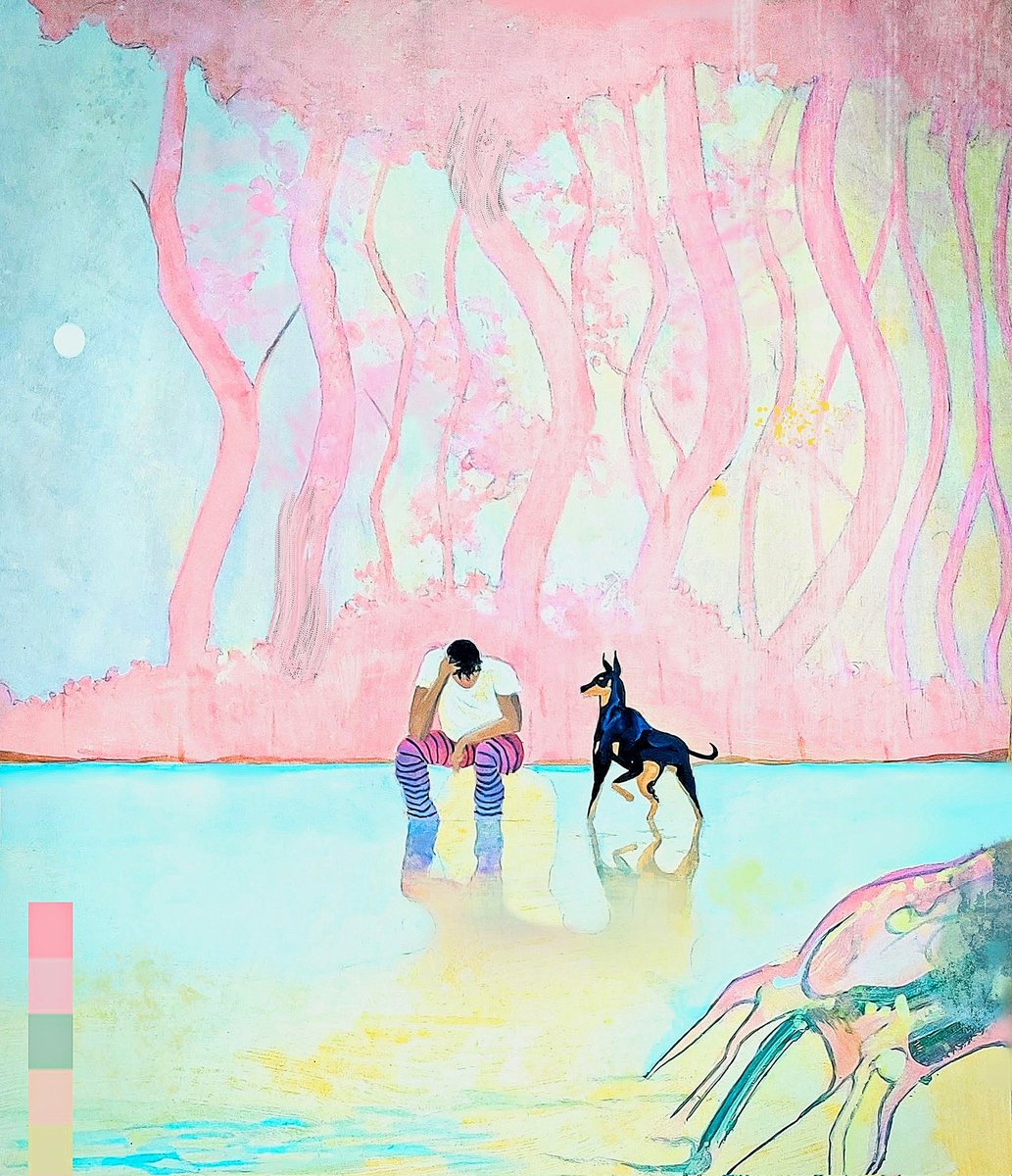 rayen_kiwi's tweet image. Blank - acrylics 2021 #art #painting