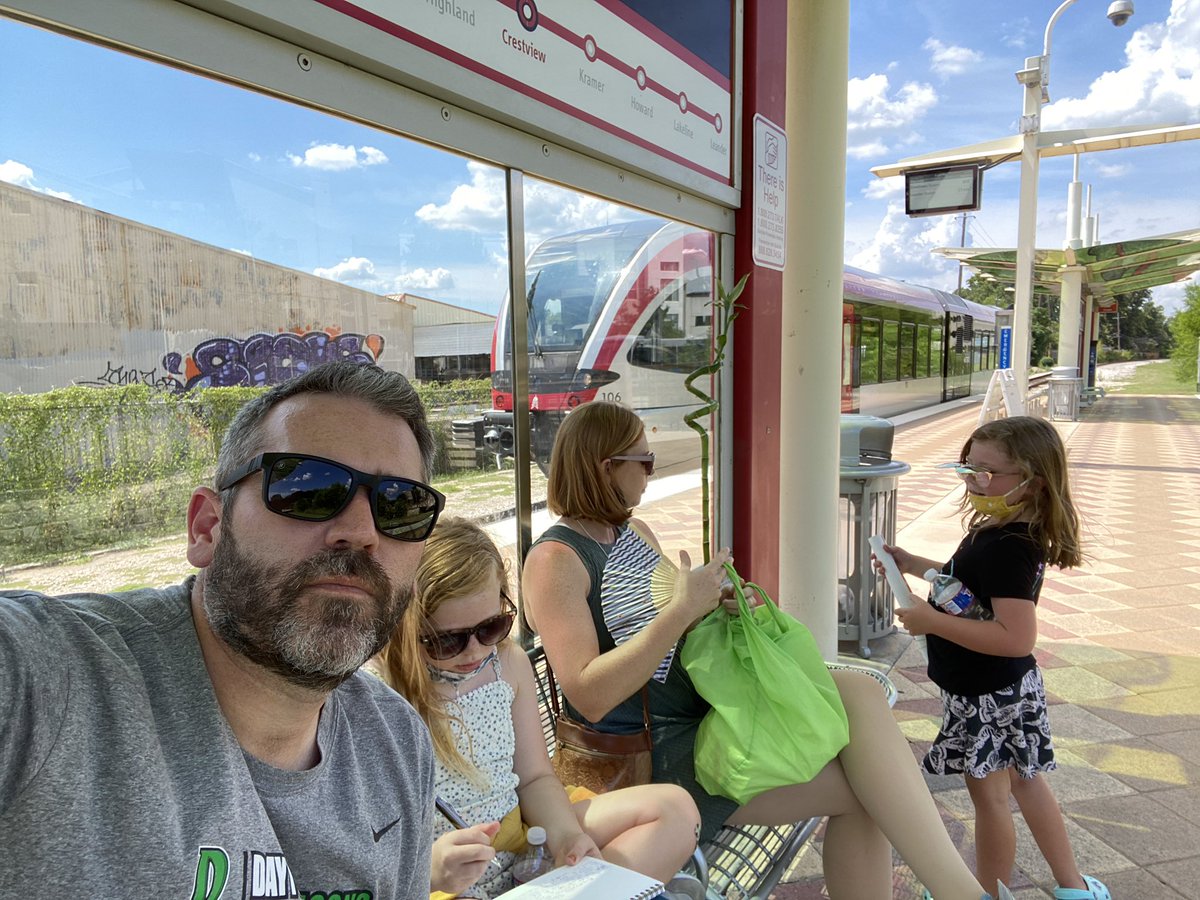 Another fun afternoon trip to Crestview Station on <a href="/CapMetroATX/">CapMetro</a> Red Line, lunch @ <a href="/blackstarcoop/">Black Star Co-op</a>, and shopping nearby.