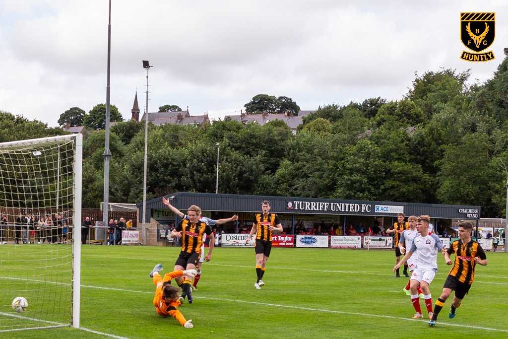 Congratulations to Marcus Goodall who netted his first goals with a hat-trick away to Turriff United.
Marcus is the first player to score a hat-trick for the club since August 2018. #highlandleague