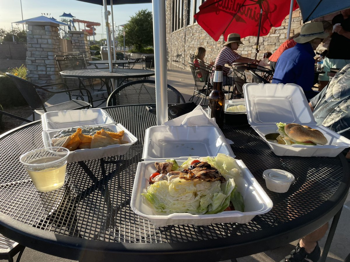 Thanks Regatta for a great Saturday night.  The food was delicious and kudos to figuring out staff shortages by doing take out to the patio!   Love our Storm Lake!