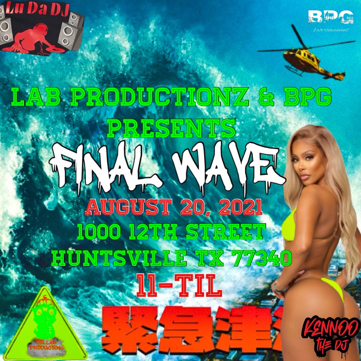 Shout out to @AspenSamHouston for allowing #LabProductionz to help move in residents and spread the word to get people to come to #FinalWave.

🌊08.20.21🌊
@labproductionz1 x @BPG_Prodigies 

#SHSUWELCOMEWEEK 
#SHSU25 #SHSU24 #SHSU23 #SHSU22