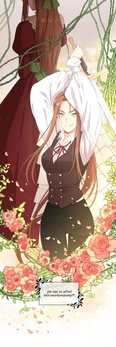 WhyNotBiOTD's tweet photo. Today's should-have-been-bisexual is Melissa from Beware of the Villianess! She's the BEST Otome Isekai protagonist and I will fight anyone who disagrees. 
#bewareofthevillianess https://t.co/gOEkjqpegS