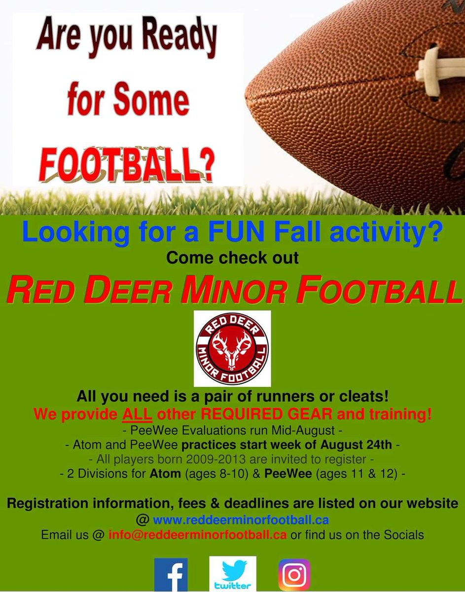 rd_football's tweet photo. We have extended our registration till the 23rd! If you have a child ages 8 to 12 that would like to play please register today! 
See you on the field! https://t.co/BgEQk5OOxT
