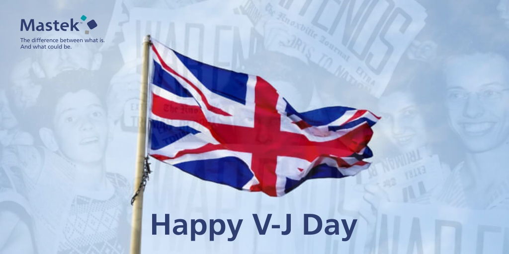 Celebrating a historic day that marked the end of Second World War in effect for ‘the Allied Powers’, a great learning on power of “partnerships”.

Wish everyone a happy and peaceful 76th VJ (Victory over Japan) Day.

#VJday #LifeatMastek