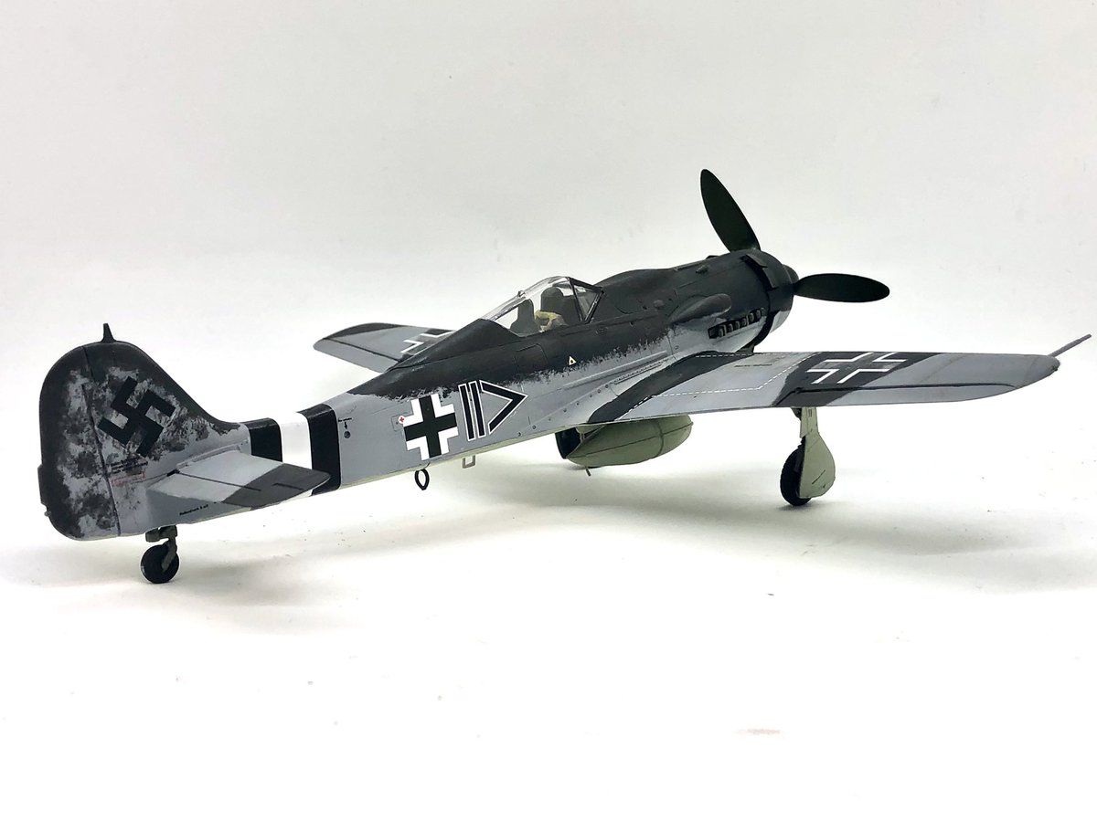 フォッケウルフ Fw190 D-9を作りました😊 第二次世界大戦にドイツ軍が