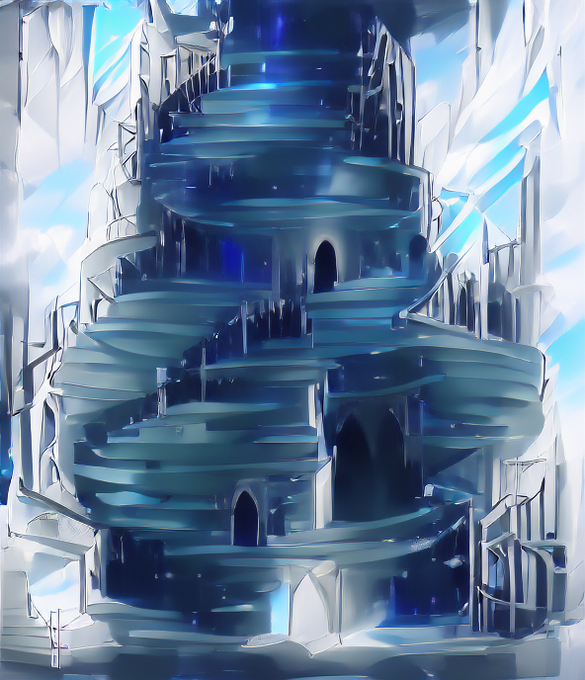 螺旋階段のtwitterイラスト検索結果 古い順
