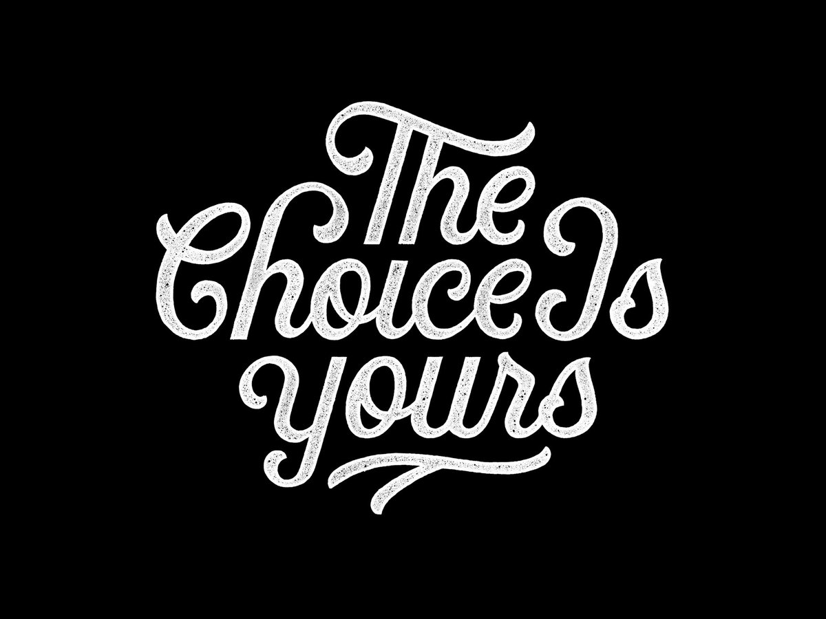 thetypefella's tweet photo. Lettering inspired by one of my favorite tracks from Black Sheep. #thechoiceisyours #blacksheep #hiphoplettering #handlettering #lettering #customtype #procreate #typedesigner #letteringart #typedesign #illustration #graphicdesign #typeartist #artistontwitter #scriptlettering https://t.co/pzFazvLRzs