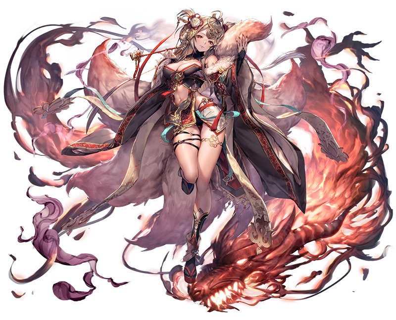 適当に検索していたらいい感じの
煙管九尾さん発見
幻獣契約クリプトラクトというソシャゲの
キャラだそうです
#煙管娘 