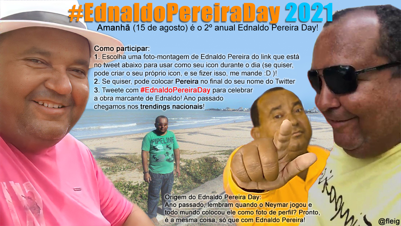 Ednaldo Pereira on X: Encontro de fãs em João Pessoa amanhã