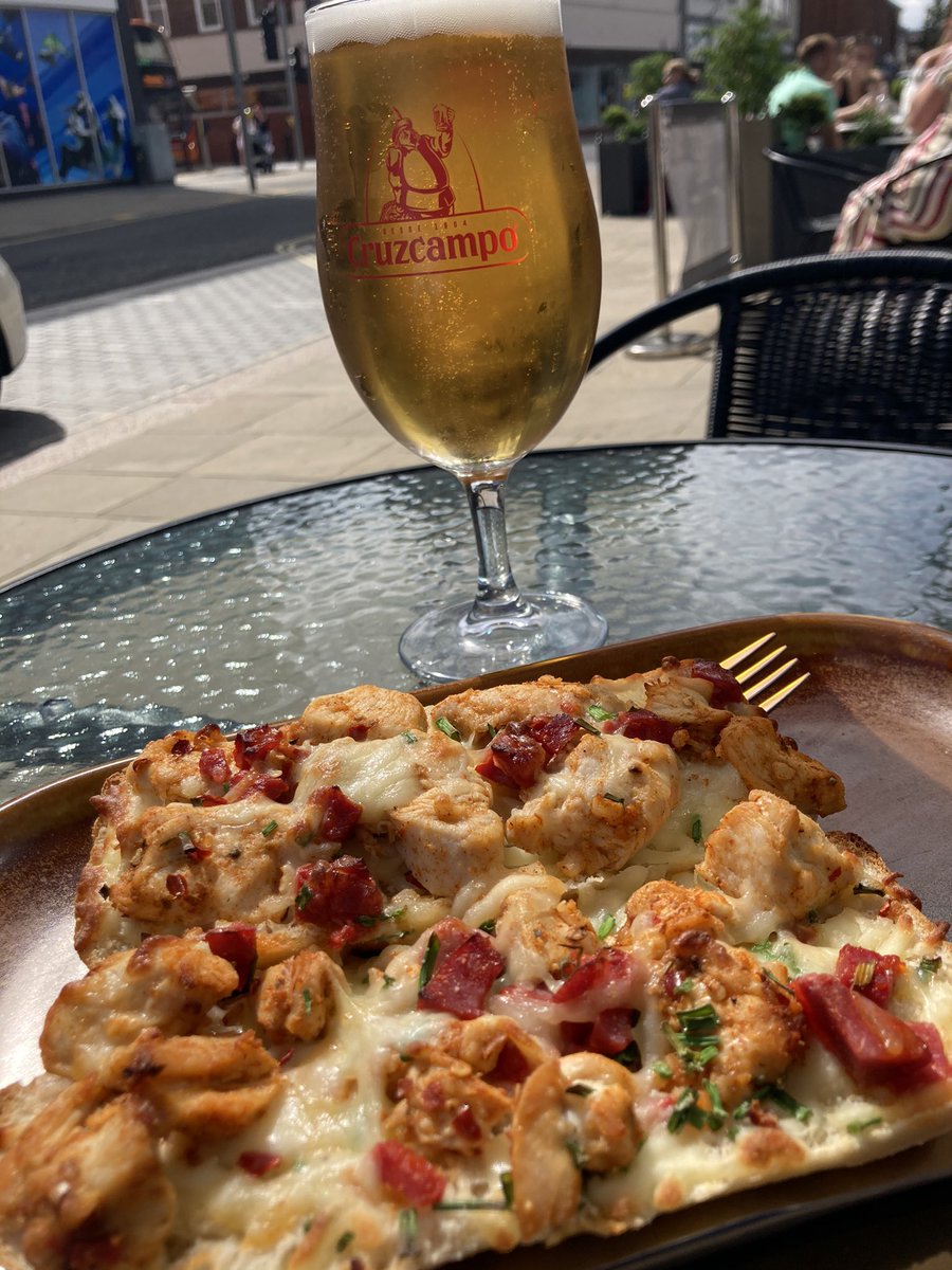 harryrcollinson's tweet photo. Testing the new terrace out at @cafe1851 in the sunshine https://t.co/qVU63VpBty