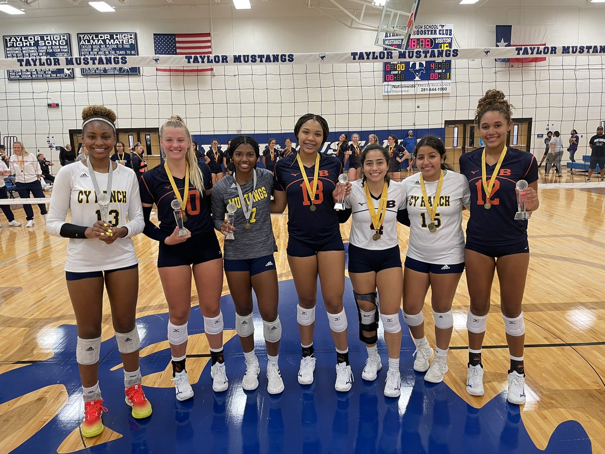 Congratulations to <a href="/CyRanchVball/">Cy Ranch Volleyball</a> on their second place finish in the <a href="/kcfvballtourney/">KISD/CFISD Varsity Volleyball Tournament</a>!! 🥈