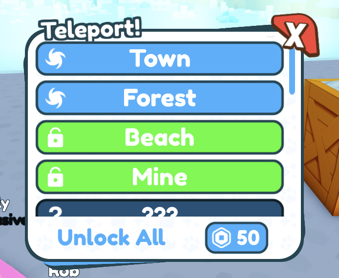 BIG Games on X: Walking across the map isn't very fun we hear you, F2P  players! Included in the update tomorrow, you'll now be able to buy  teleports permanently with Diamonds! 💎 (