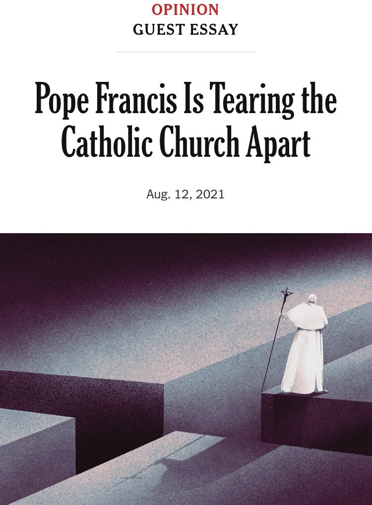 NickSchiavone's tweet photo. Peace & Thank you.
A #ConservativeCatholic is most likely a #Conservative, not a Catholic. @MichaelBD (Dougherty) seems trapped in the Medival Era he studied at Bard & Fordham. His work at @NRO & @AmConMag point to a @GOP mentality. #Trump? Why crucify @Pontifex & John XXIII? https://t.co/ybmbpcBx1d