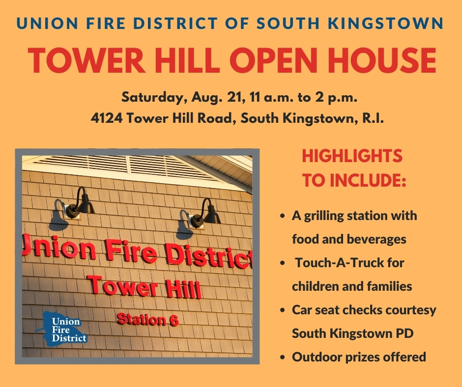 Join us this Saturday from 11-2 for an OPEN HOUSE of our new Tower Hill station. There will be lots to do for the whole family, plus information for those considering becoming a volunteer. Please share! <a href="/NBC10/">NBC 10 WJAR</a>, <a href="/wpri12/">WPRI 12</a>, @ABC6, <a href="/wpro/">NewsTalk 99.7 & AM 630 WPRO</a>, <a href="/IndependentRI/">IndependentNewspaper</a>, <a href="/RINewsToday/">RINewsToday</a>, <a href="/projo/">Providence Journal</a>