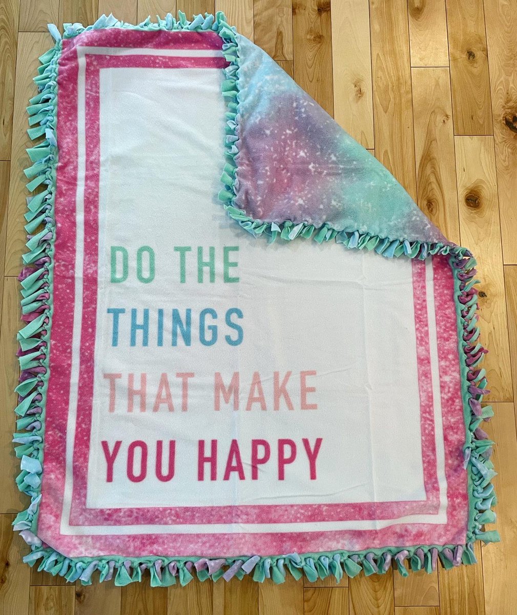 excited to deliver this #actofkindness to Annie’s Kindness Blankets tomorrow along with a few others 💜