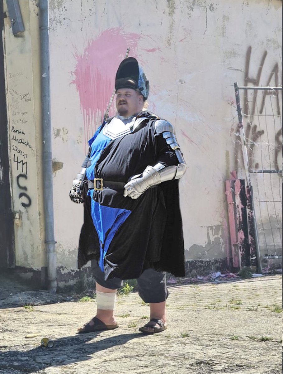 PWD_Metal's tweet image. Ritter der Schwafelrunde (©MarionSchweighöfer)