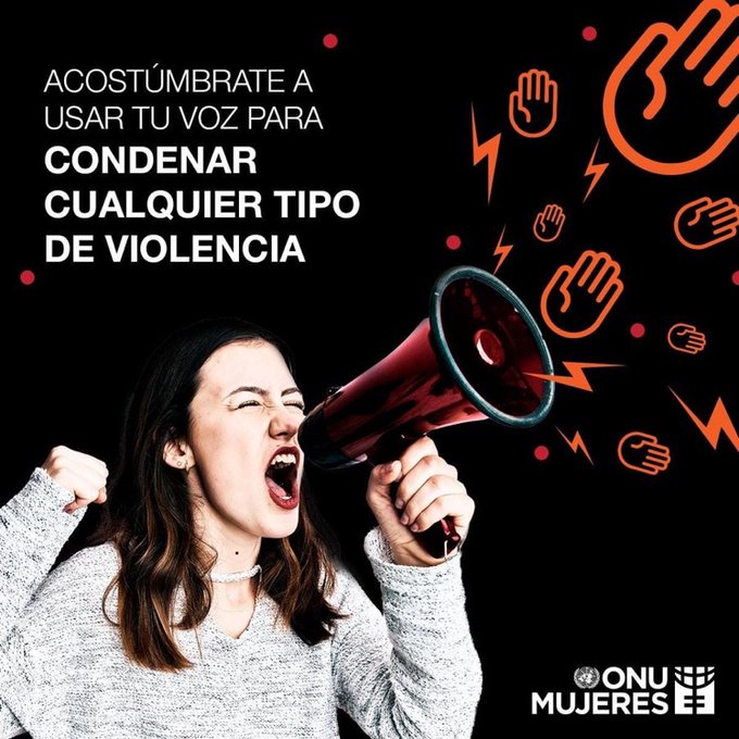 ONUMujeresMX's tweet photo. Tu voz es muy poderosa, tú puedes cambiar el mundo. #Nomásviolencia https://t.co/MB69qXxTrq