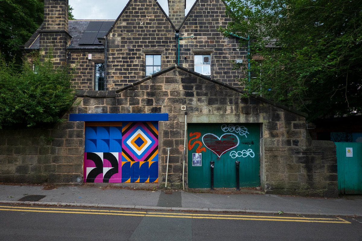53DegNorthPhoto's tweet photo. Headingley Garages
@WallArtGroup @1streetart #Headingley #streetsofleeds #leeds #photography https://t.co/L30fPlKaxd