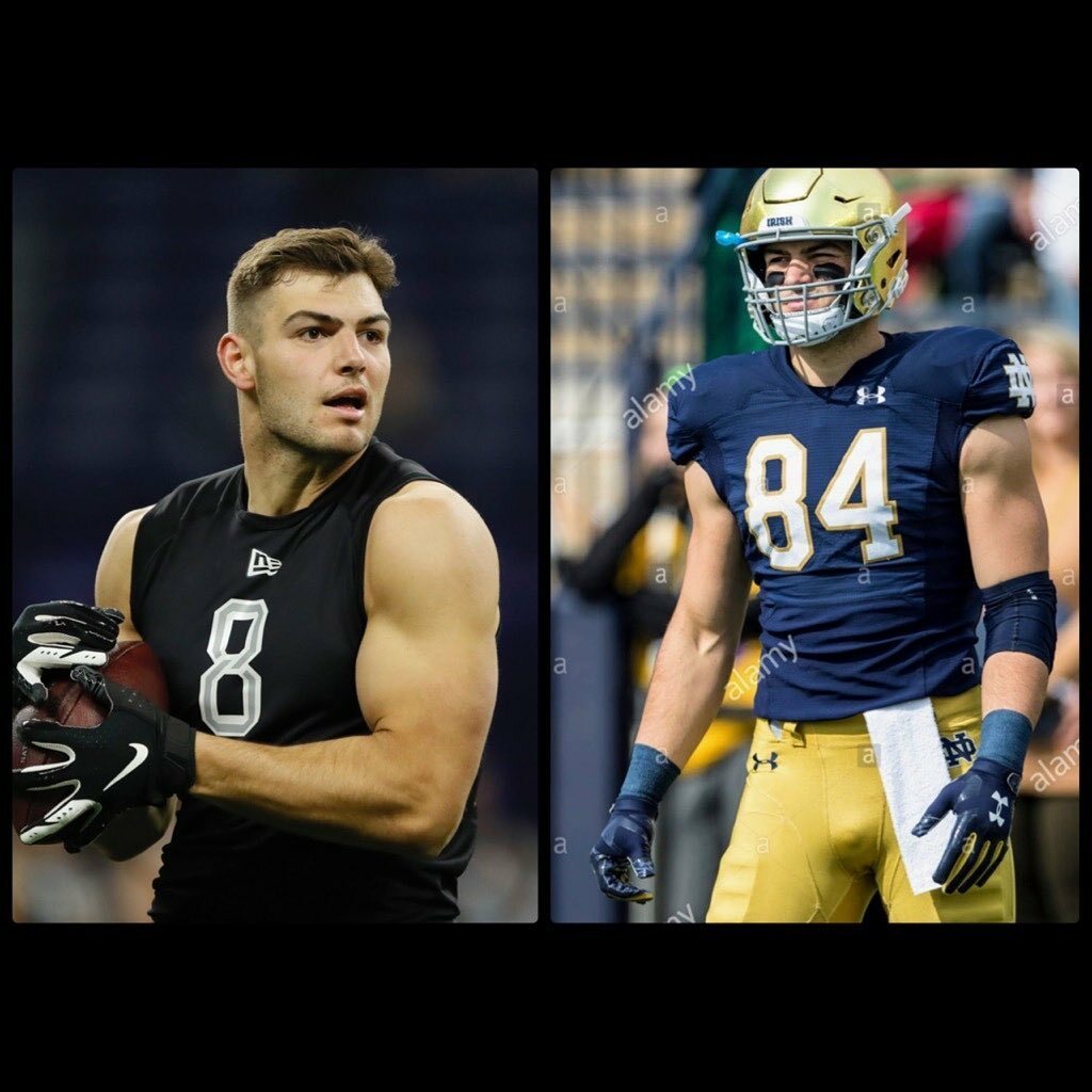 Cole Kmet is a 6’6 260# #nfl tight end for the Chicago Bears. He played college football at Notre Dame, and was drafted by the Bears in the second round of the 2020 NFL Draft. #nd #fightingirish #notredame #chicagobears #bears #te #tightend #perfectbody … https://t.co/01haVB9sXT https://t.co/AHNKxaP15M