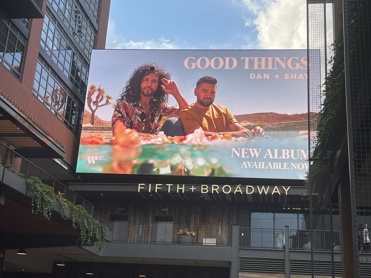 Holly (@hollyvanscoit) on Twitter photo We love walking around Nashville and randomly coming across a <a href="/DanAndShay/">Dan + Shay</a> Good Things billboard ❤️
<a href="/dansmyers/">Dan Smyers</a>
<a href="/ShayMooney/">Shay Mooney</a> We love walking around Nashville and randomly coming across a <a href="/DanAndShay/">Dan + Shay</a> Good Things billboard ❤️
<a href="/dansmyers/">Dan Smyers</a>
<a href="/ShayMooney/">Shay Mooney</a>