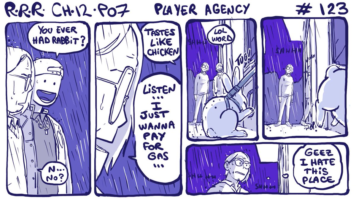 chapter 12 page 07 : player agency. #rodneyRrodney 