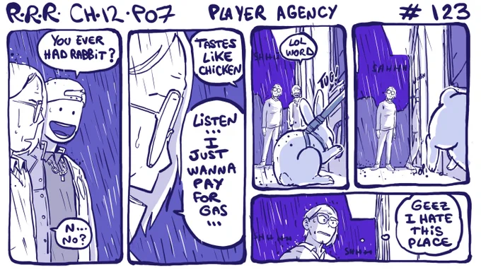 chapter 12 page 07 : player agency. #rodneyRrodney 
