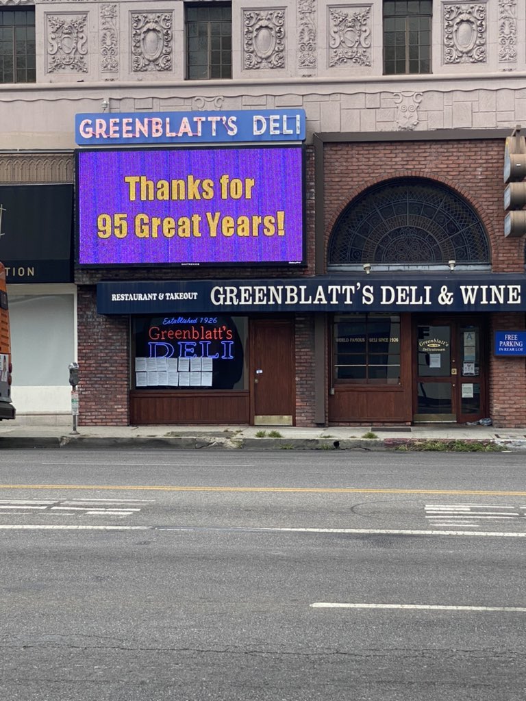 Sending love to our favorite west coast frenemy*. #GreenblattsDeli *we just learned what that word means.