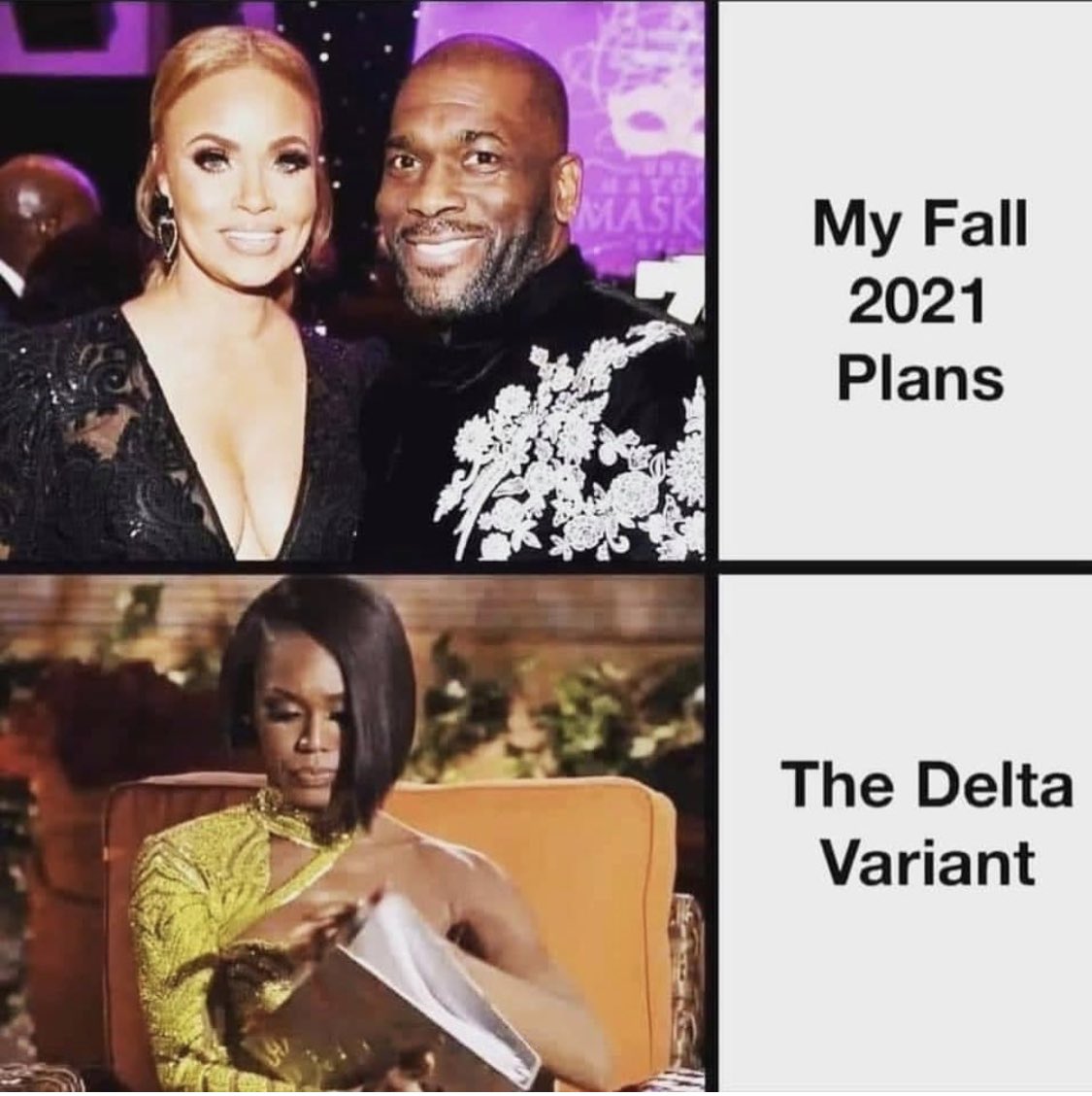 MGold818's tweet photo. The way this made me cackle! #RHOP #IsJamalComing https://t.co/mVyEMwKKPg