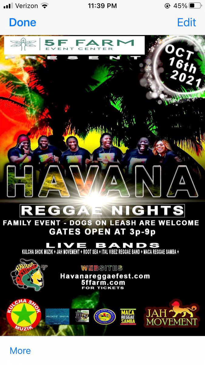 5fFarm's tweet image. Tics available  @5fFarm  early ticket prices end soon !