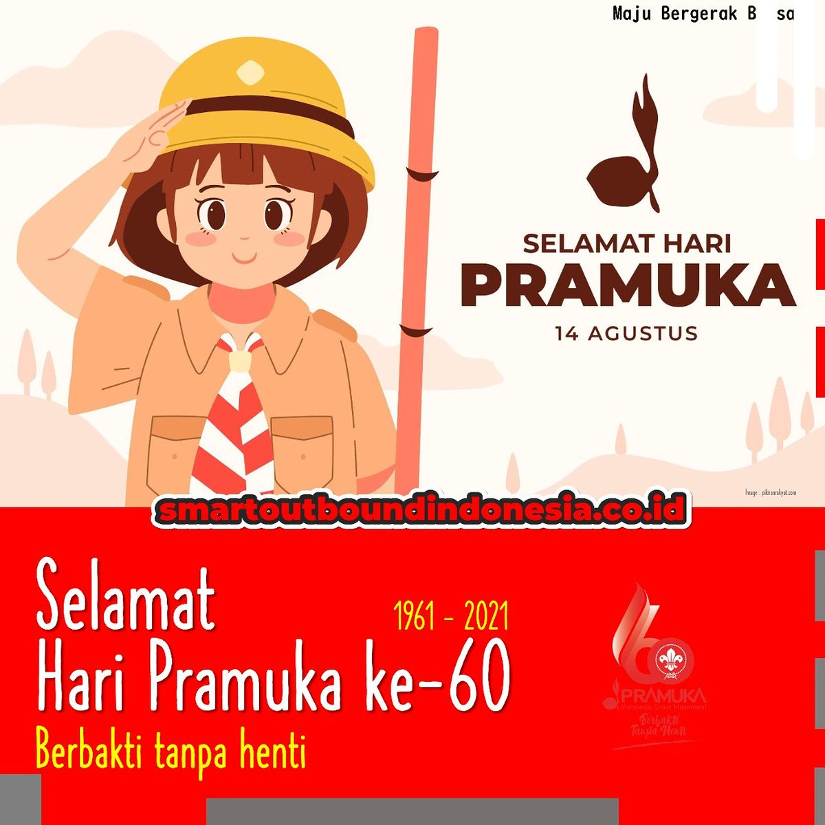 smart_outbound1's tweet image. Selamat Hari Pramuka

#haripramuka
#smartoutbound
#smartoutboundindonesia