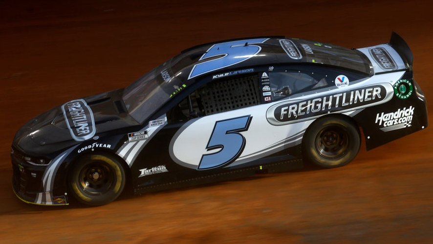 Kyle Larson - Freightliner (Chevrolet)

2021 Food City Dirt Race (Bristol Motor Speedway Dirt Track) #NASCAR https://t.co/YXUere94K7