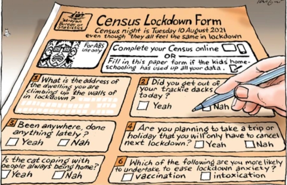 SParnis's tweet photo. While nothing could be more serious or sobering than the pain &amp; suffering of this #COVID19Aus pandemic, it is so important to have a laugh. #Lockdown is like chemotherapy - we do it only because we have no choice. Thanks Mark Knight &amp; @theheraldsun #covidnsw #COVID19Vic https://t.co/ma8CR0LbsM