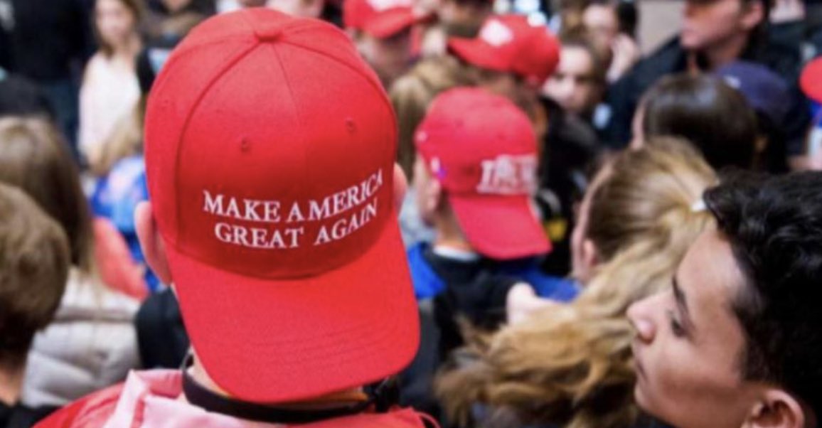 Who else AUTOMATICALLY dislikes someone wearing MAGA memorabilia?