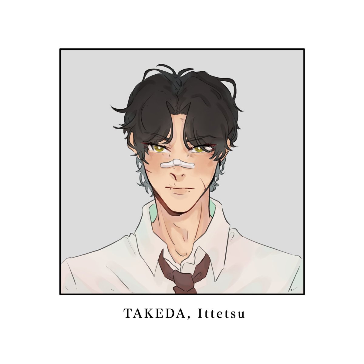 6/? Takeda Sensei's Yearbook Photo
#Haikyuu #TakedaIttetsu 