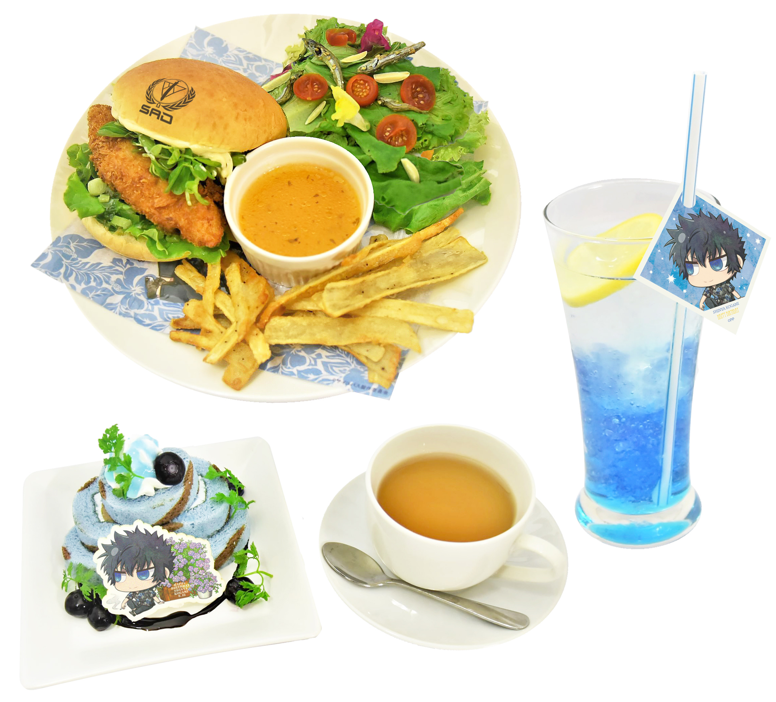 サイコパス 狡噛慎也 ブロマイド セット バースデー 10周年