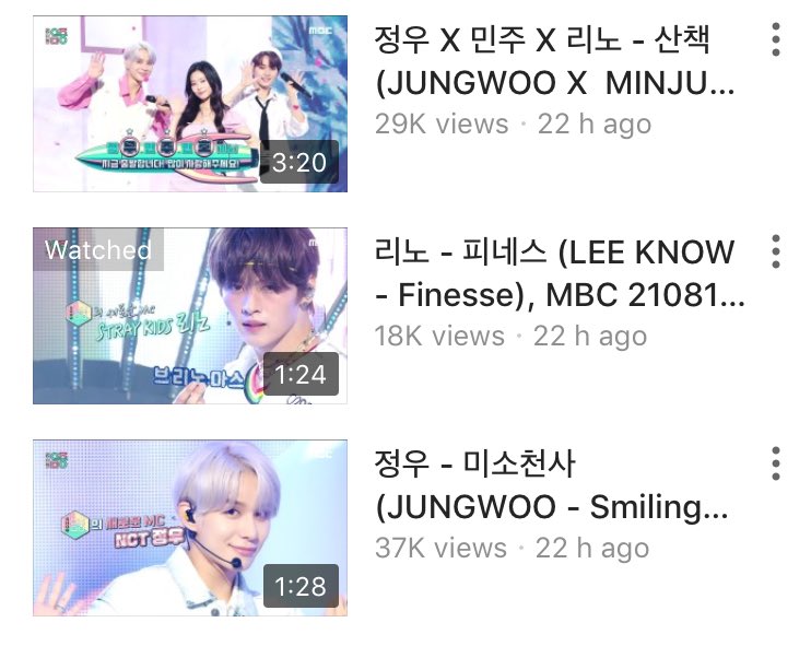 idk why no one is talking abt this but please PLEASE stream lee know’s finesse perf on naver tv so he can announce it on top 3, since jw is already on top it would be nice if they can announce it together in celebration of their mcing, the current top 3 is 23k we’re only on 18k