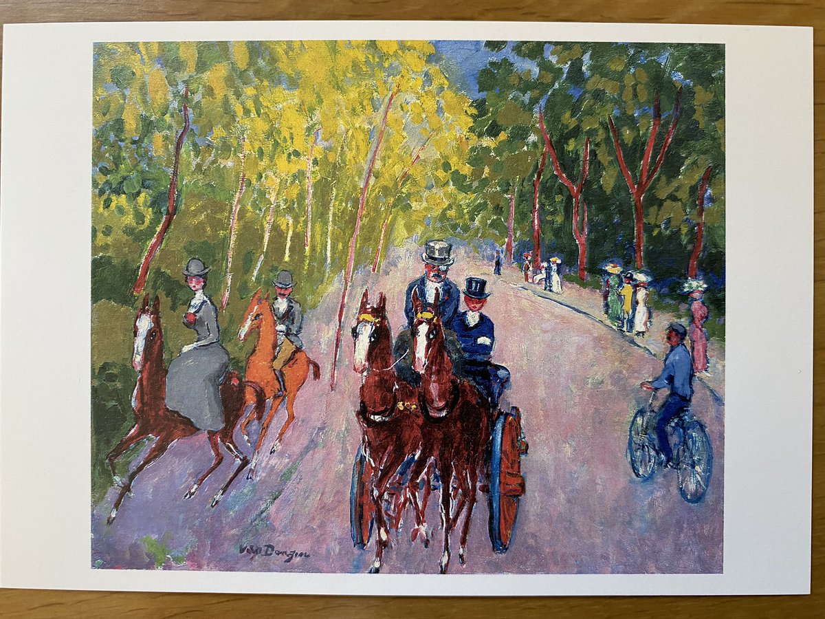 DancingFox0602 キース・ヴァン・ドンゲン、今回見た作品は厚塗りで