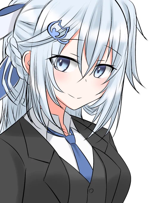 スーツで大人なシロちゃん 