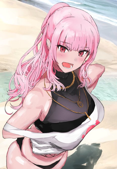 「巨乳」のタグを付けられることが多いので、「やはり一般市民からすると我々の描く胸は大きすぎるのでは??」と毎回会議で疑問を呈しているのですが、「我々が普通であり、間違っているのは世界の方😠」と一蹴されて、こいつらマジ強ぇ～と思いました。 