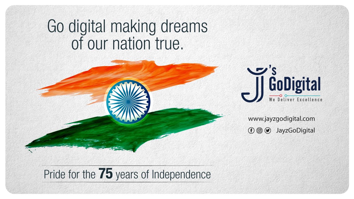 jayzgodigital's tweet photo. 75 years of #Independence. Many dreams, many lives, many struggles.  Let us cherish every moment of freedom &amp; Independence. India at 75!  #indiaIndependenceday #15August2021 #IndiaAt75 https://t.co/Zejjx1sayO