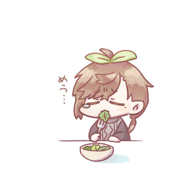 🌱or🍖
#かな絵 
