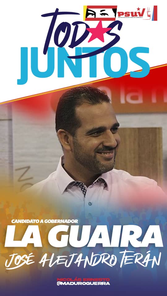 PSUV on Twitter "Candidato del PSUV a la Gobernación del estado La