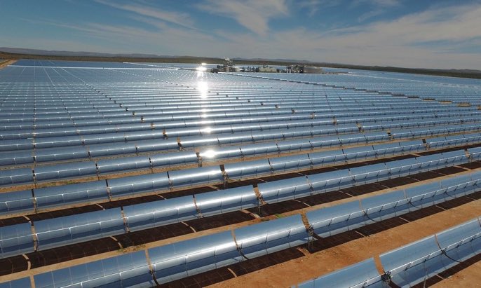 #Botswana to begin a procurement process to Build 200 MW Consolidated #Solar Power (CSP) plant - to go online 2026.  #SDG7